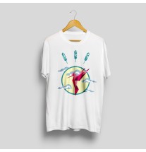 T-shirt imprimé colibri